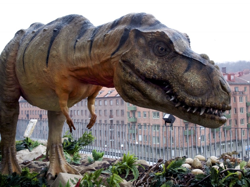 En smaskig T-Rex